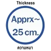 Morgan (Platinum) Pocket Spring 12″-ความหนา25cm.
