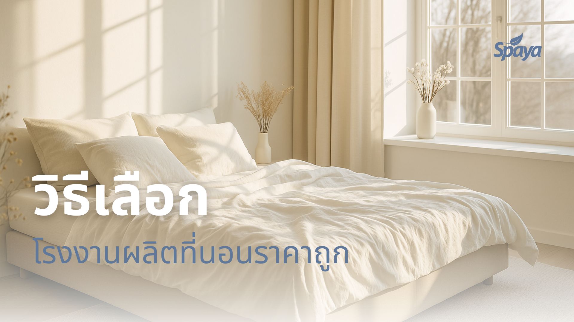 โรงงานผลิตที่นอน ราคาถูก