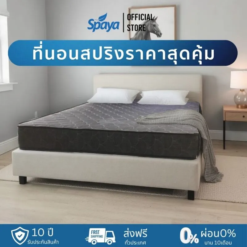 โรงงานผลิตที่นอน Spaya-ประเภทที่นอนสปริงราคาสุดคุ้ม